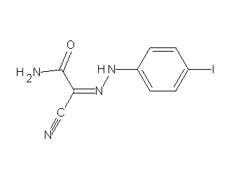 2-cyano-2-[(4-iodophenyl)hydrazono]acetamide