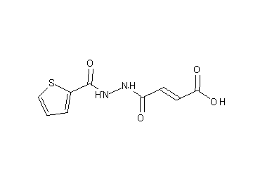 4-oxo-4-[2-(2-thienylcarbonyl)hydrazino]-2-butenoic acid