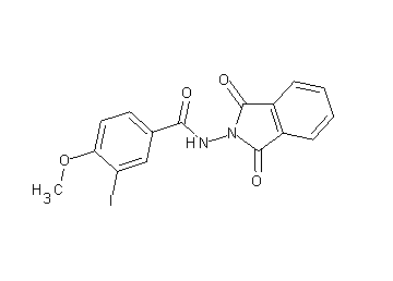 N-(1,3-dioxo-1,3-dihydro-2H-isoindol-2-yl)-3-iodo-4-methoxybenzamide