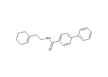 N-[2-(1-cyclohexen-1-yl)ethyl]-4-biphenylcarboxamide
