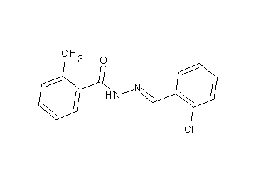 N'-(2-chlorobenzylidene)-2-methylbenzohydrazide