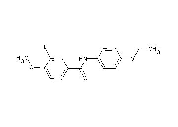 N-(4-ethoxyphenyl)-3-iodo-4-methoxybenzamide