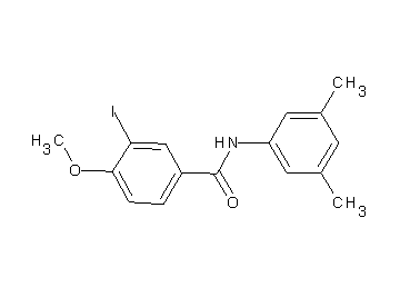 N-(3,5-dimethylphenyl)-3-iodo-4-methoxybenzamide