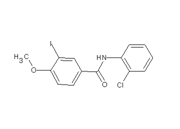 N-(2-chlorophenyl)-3-iodo-4-methoxybenzamide