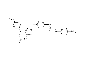 N,N'-[methylenebis(4,1-phenylene)]bis[2-(4-methylphenoxy)acetamide]