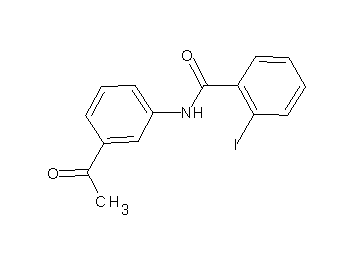 N-(3-acetylphenyl)-2-iodobenzamide