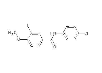 N-(4-chlorophenyl)-3-iodo-4-methoxybenzamide