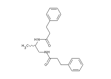 N,N'-1,2-propanediylbis(3-phenylpropanamide)
