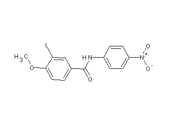 3-iodo-4-methoxy-N-(4-nitrophenyl)benzamide