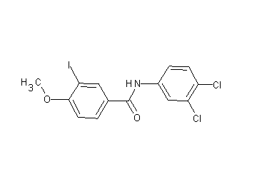 N-(3,4-dichlorophenyl)-3-iodo-4-methoxybenzamide