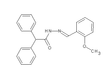 N'-(2-methoxybenzylidene)-2,2-diphenylacetohydrazide