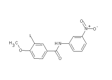 3-iodo-4-methoxy-N-(3-nitrophenyl)benzamide