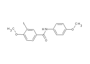 3-iodo-4-methoxy-N-(4-methoxyphenyl)benzamide