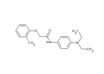 N-[4-(diethylamino)phenyl]-2-(2-methylphenoxy)acetamide