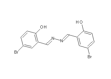 2,2'-[1,2-hydrazinediylidenedi(methylylidene)]bis(4-bromophenol)