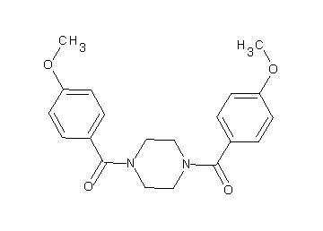 1,4-bis(4-methoxybenzoyl)piperazine - Click Image to Close