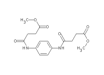 dimethyl 4,4'-[1,4-phenylenedi(imino)]bis(4-oxobutanoate)