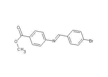 methyl 4-[(4-bromobenzylidene)amino]benzoate
