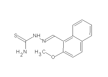2-methoxy-1-naphthaldehyde thiosemicarbazone