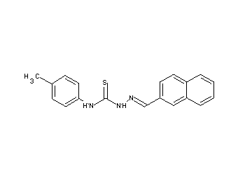 2-naphthaldehyde N-(4-methylphenyl)thiosemicarbazone