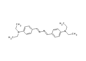 (4-{[4-(diethylamino)benzylidene]carbonohydrazonoyl}phenyl)diethylamine