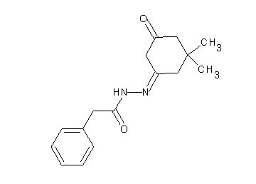 N'-(3,3-dimethyl-5-oxocyclohexylidene)-2-phenylacetohydrazide