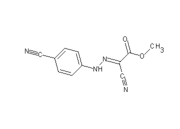 methyl cyano[(4-cyanophenyl)hydrazono]acetate