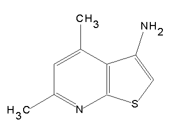 4,6-dimethylthieno[2,3-b]pyridin-3-amine