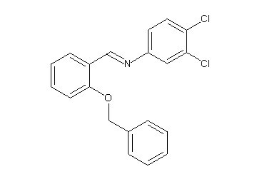 N-[2-(benzyloxy)benzylidene]-3,4-dichloroaniline