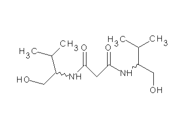 N,N'-bis[1-(hydroxymethyl)-2-methylpropyl]malonamide