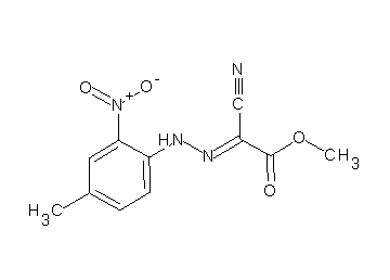 methyl cyano[(4-methyl-2-nitrophenyl)hydrazono]acetate