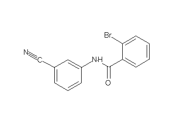 2-bromo-N-(3-cyanophenyl)benzamide