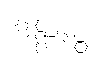 2-[(4-phenoxyphenyl)hydrazono]-1,3-diphenyl-1,3-propanedione