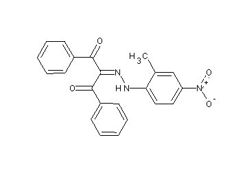 2-[(2-methyl-4-nitrophenyl)hydrazono]-1,3-diphenyl-1,3-propanedione