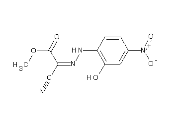 methyl cyano[(2-hydroxy-4-nitrophenyl)hydrazono]acetate