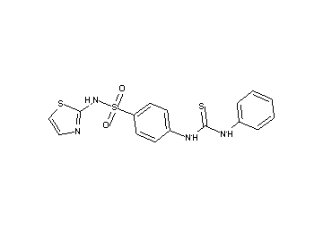 4-[(anilinocarbonothioyl)amino]-N-1,3-thiazol-2-ylbenzenesulfonamide
