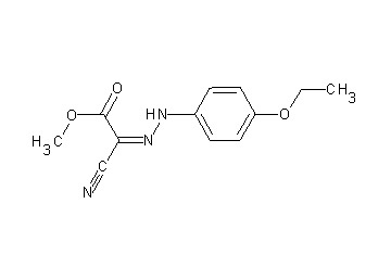 methyl cyano[(4-ethoxyphenyl)hydrazono]acetate