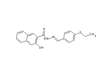 N'-(4-ethoxybenzylidene)-3-hydroxy-2-naphthohydrazide