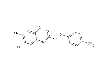 2-(4-methylphenoxy)-N-(2,4,5-trichlorophenyl)acetamide