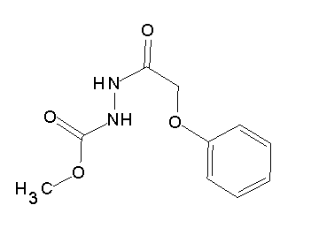 methyl 2-(phenoxyacetyl)hydrazinecarboxylate