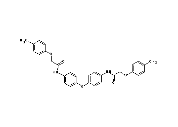 N,N'-[oxybis(4,1-phenylene)]bis[2-(4-methylphenoxy)acetamide]