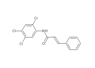 3-phenyl-N-(2,4,5-trichlorophenyl)acrylamide