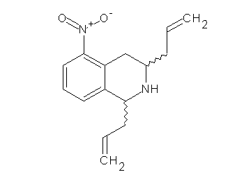 1,3-diallyl-5-nitro-1,2,3,4-tetrahydroisoquinoline