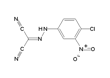 [(4-chloro-3-nitrophenyl)hydrazono]malononitrile