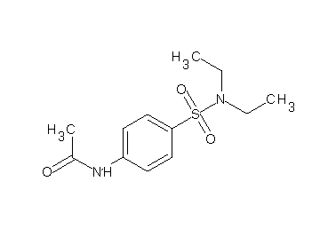 N-{4-[(diethylamino)sulfonyl]phenyl}acetamide