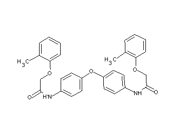 N,N'-[oxybis(4,1-phenylene)]bis[2-(2-methylphenoxy)acetamide]