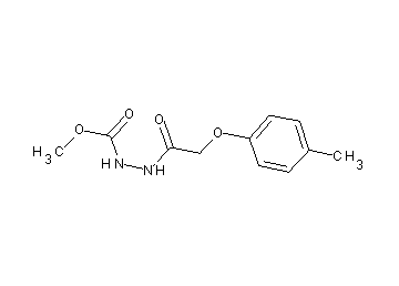 methyl 2-[(4-methylphenoxy)acetyl]hydrazinecarboxylate