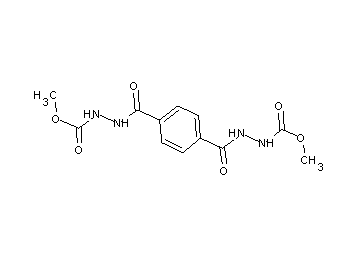 dimethyl 2,2'-[1,4-phenylenedi(carbonyl)]dihydrazinecarboxylate
