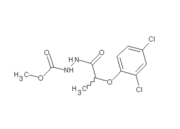 methyl 2-[2-(2,4-dichlorophenoxy)propanoyl]hydrazinecarboxylate