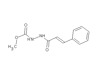 methyl 2-cinnamoylhydrazinecarboxylate